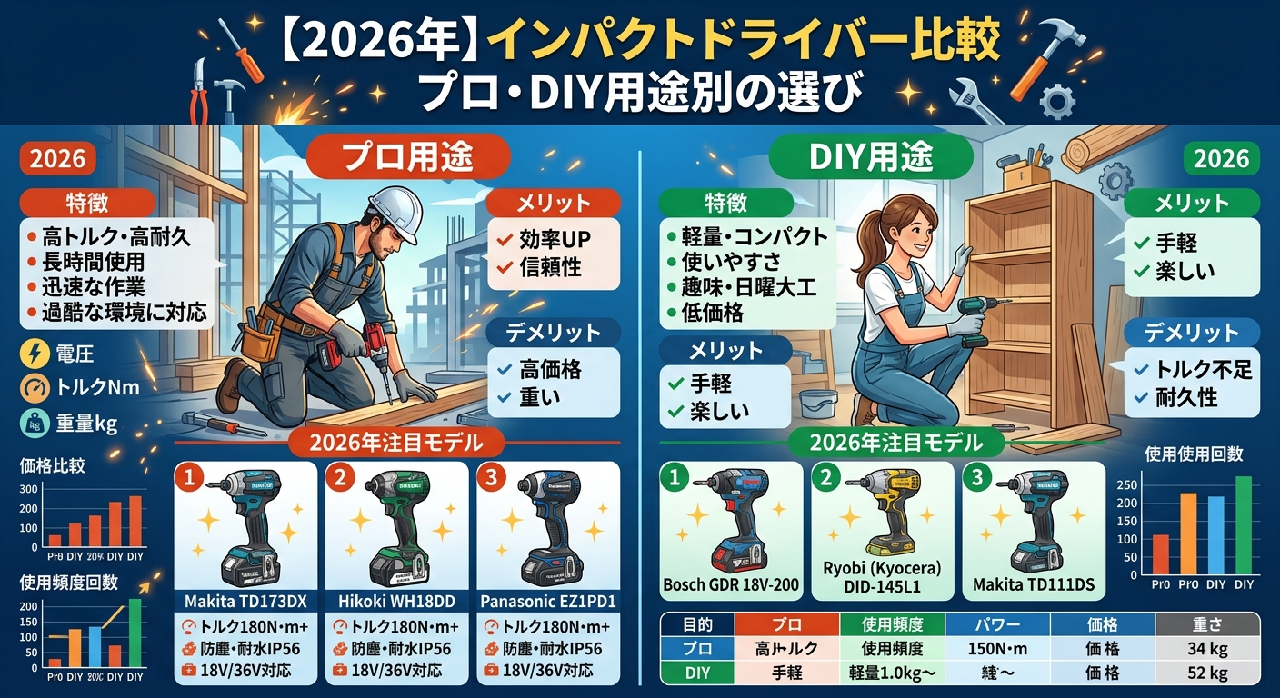 Best Impact Drivers 2026Pro & DIY Buying Guide